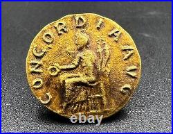 Roman Gold Coin 17 k 4 Grams Jewelry Necklace Pendant Collectables