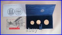 Rome Italy 18K Gold Coin Vatican El Medina Collection Medals LOT 3 Catholic