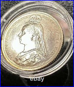 Royal Mint Queen Victoria 1887 Golden Jubilee Silver 7 Coin Collection