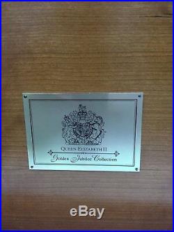 Royal Mint Queens Golden Jubilee Sterling Silver Coin Collection 2002/2003