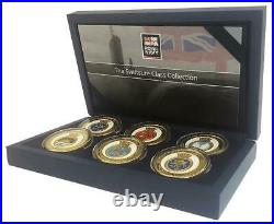 Royal Navy Memorabilia Gold Coin Medal Swiftsure Class Submarine Box Set
