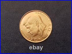 Rr 1963 John F Kennedy 900? Gold Medal Coin Wir Alle Haben Ihn Verloren Germany