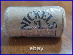 SAHARA Las Vegas NICKEL Half-Roll 1950/60s VERY Rare VERY Collectible GOLDEN ERA