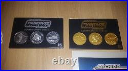 STAR WARS Vintage Collection ARCHIVE EDITION lot Gold Coin Set Portfolio Coins