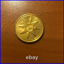 SUPER RARE Disney Quest Gold Coins Tokens Lot (614 Coins) Very Rare