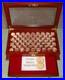 Sacagawea Gold Dollar Coin Collection with Display Chest and Information Booklet