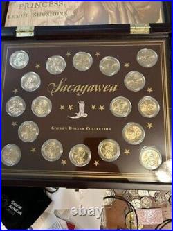 Sacagawea Golden Dollar 18 Piece Collection 2000-2008 Uncirculated