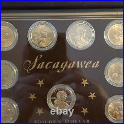 Sacagawea Golden Dollar 27 Piece Collection 2000-2008