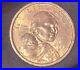 Sacagawea dollar 2000 d rare golden collectible coin from America