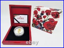 Samoa 2020 5$ Golden Flower Collection ROSE FLORA 1 Oz Silver Coin #1