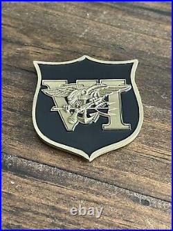 Seal Team 6 VI Gold Squadron Special Warfare DEVGRU Challenge Coin. RARE