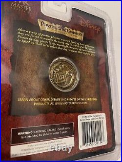 Set Of 2 Master Replica Disney Pirates Of The Caribbean Cursed Aztec Gold Coin