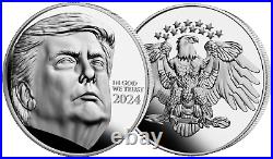 Silver & Gold Trump / Reagan 20 Coin MAGA Bundle