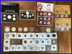 Silver and Gold Coin Collection (Barber Head, Capped Bust, Peace Type, Etc.)