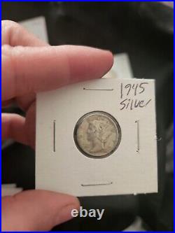 Silver and gold US Coin Set 9 Piece Collector Lot, Foreig