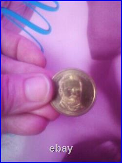 Single Ulysses S. Grant Face 1 Dollar Gold Piece 18th President Collectible Coin