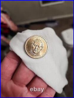 Single Zachary Taylor Face $1 Dollar Gold Piece 12th President Collectible Coin