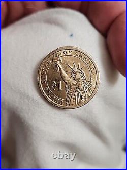 Single Zachary Taylor Face $1 Dollar Gold Piece 12th President Collectible Coin