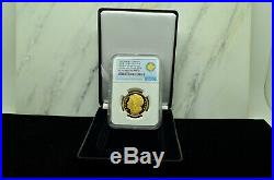 Smithsonian Collection 1878-2018 Gold 1/2 Oz Morgan's Eagle Design Ngc Pf70 Dcam