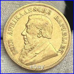South Africa Pond 1897 Gold Coin World Gold Sovereign Numismatic Collectible