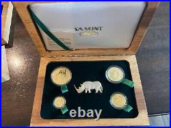 South Africa gold coin sets