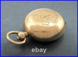 Sovereign Cases Coin Holder Gold Plated A. L. D Dennison Wathe Casf Co Collectable