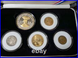 St Labre Indian School Coin Set, 2006, (see description)