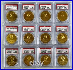 St. Louis Cardinals, 1906-1966 Baseball Immortals Coin Set- Full Set- Graded