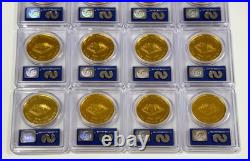 St. Louis Cardinals, 1906-1966 Baseball Immortals Coin Set- Full Set- Graded