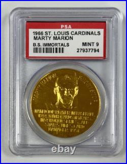 St. Louis Cardinals, 1906-1966 Baseball Immortals Coin Set- Full Set- Graded
