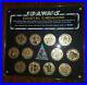 Star Wars 2007 Celebration IV Associate Gold Medallion Medallions 12 Coin Set