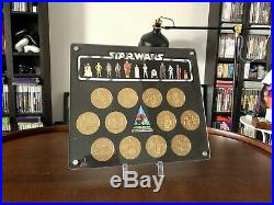 Star Wars Celebration IV 12 Associate Gold Medallion Coin Set