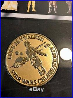 Star Wars Celebration IV 12 Associate Gold Medallion Coin Set