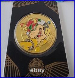 Super Mario Bros Challenge Coin BOWSER GOLD Rare Collectible NEW 2016