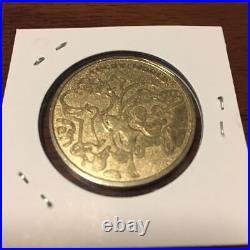 Super Mario Mario Coin Gold Color Medal Potential Scratches and Wear PC