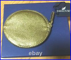 Swarovski Eliot Coin Case Gold / Rare New