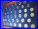 THE COMPLETE PRESIDENTIAL COIN COLLECTION by The Franklin Mint 24 K Gold