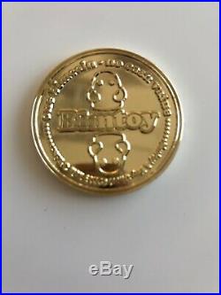 TINY GHOST BIMTOY Bimcoin Gold Coin! Redeemable for exclusive Ghost. Super Rare
