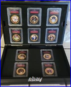 TOM BRADY GREATEST OF ALL-TIME GOLD PLATED COIN COLLECTION by BRADFORD EXCHANGE