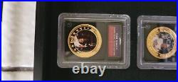 TOM BRADY GREATEST OF ALL-TIME GOLD PLATED COIN COLLECTION by BRADFORD EXCHANGE