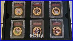 TOM BRADY GREATEST OF ALL-TIME GOLD PLATED COIN COLLECTION by BRADFORD EXCHANGE