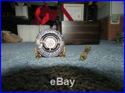 TRAP WITH THE GOLDEN BAIT Roman Booteen Silver Morgan Dollar 2 Peso Gold Coin