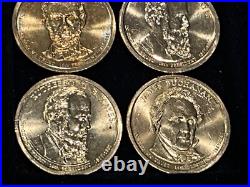 TWENTY (20) UNITED STATES UNCIRCULATED GOLDEN PRESIDENTIAL DOLLAR COLLECTIBLES d