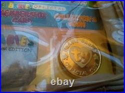 TY Beanie Babies Bears Collection ULTRA RARE GOLD TONE Platinum Membership Coin
