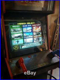 Target Terror Gold Video Arcade Game Coin Operated. Used. Not Working
