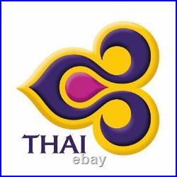 Thai Airways King Bhumibol Adulyade 50th Year Reign Gold Plate Copper Medallion