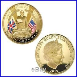 The 70th Anniversary WWII Victory Crown Coin Collection Bradford Exchange
