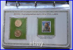 The Complete Collection of Uncirculated Sacagawea Golden Dollars from 2000-2013