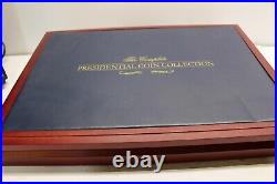 The Complete Presidential Coin Collection 24k Franklin Mint w Paperwork