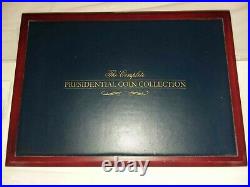 The Complete Presidential Coin Collection 24k Gold Layered Franklin Mint